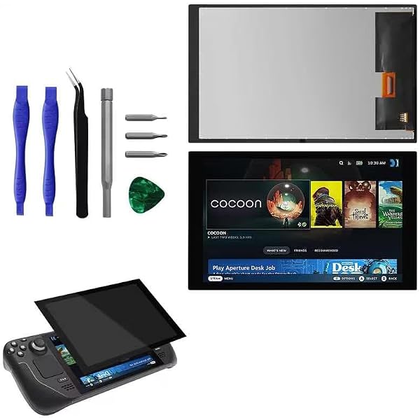 Amazon.com: Olivechard For Steam Deck LCD Screen Replacement 7